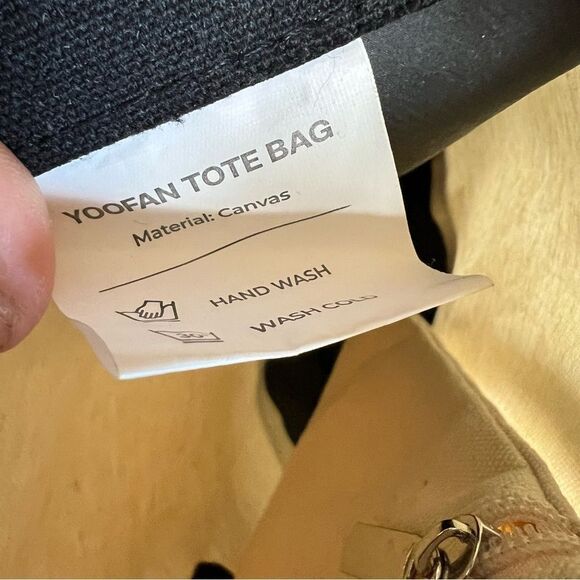 YOOFAN Canvas Tote Bag YOOFAN Canvas Tote Bag - Personalized 12 Zodiac Signs Leo - Picture 5 of 12